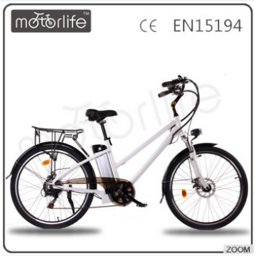 MOTORLIFE / OEM EN15194 marque vélo électrique 36V 250W 26inch pour adultes